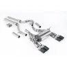 Échappement cat-back Milltek SSXBM1149 pour BMW, embouts carbone