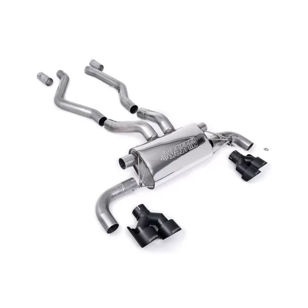 Milltek SSXBM1159 for BMW, black GT-100 tips