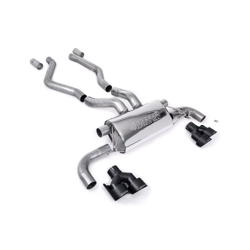 Milltek SSXBM1159 for BMW, black GT-100 tips Milltek SSXBM1159 for BMW, black GT-100 tips