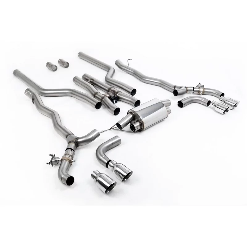 Milltek SSXBM1180 cat-back exhaust for BMW 5 Series M5 & M5 Competition 4.4l Twin Turbo F90, polished GT-100 tips Milltek SSXBM1180 cat-back exhaust for BMW 5 Series M5 & M5 Competition 4.4l Twin Turbo F90, polished GT-100 tips