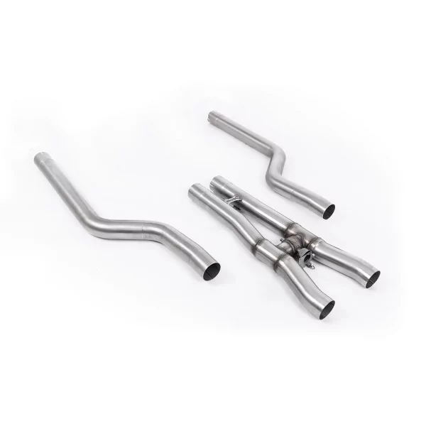 Milltek SSXBM1191 gPF/OPF bypass pipe for BMW 8 Series M8 & M8 Competition 4.4l V8 Twin Turbo F91 & F92 Coupe & Cabrio
