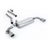 Scarico GPF-back Milltek SSXBM1204 per BMW 1 Series 128ti 5 Door, terminali GT-115 in titanio