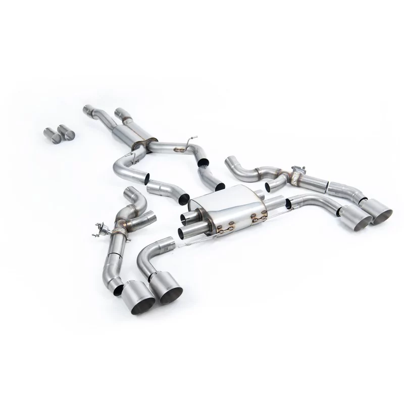 Milltek SSXBM1212 pour BMW, embouts GT-115 titane Milltek SSXBM1212 pour BMW, embouts GT-115 titane