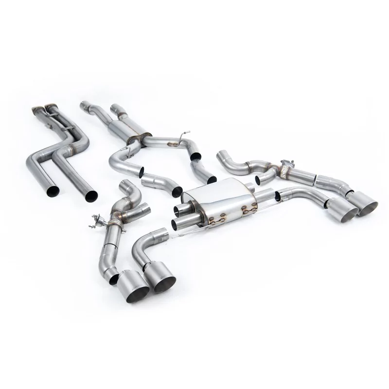 Milltek SSXBM1216 pour BMW X3 X3M / X3M Comp 3.0, embouts GT-115 titane Milltek SSXBM1216 pour BMW X3 X3M / X3M Comp 3.0, embouts GT-115 titane
