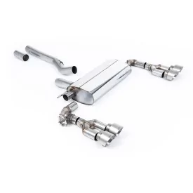 Échappement après filtre à particules Milltek SSXBM1246 pour BMW 1 Series M135i xDrive 5 Door, embouts GT-100 titane
