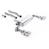 Milltek SSXBM1248 particulate filter-back exhaust for BMW 1 Series 128ti 5 Door, polished GT-100 tips