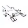 Milltek SSXBM1303 cat-back exhaust for BMW 2 Series M2 Coupe, titanium GT-115 tips