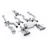 Échappement cat-back Milltek SSXBM1311 pour BMW 2 Series M2 Coupe, embouts GT-115 polis