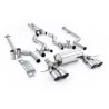 Échappement cat-back Milltek SSXBM1313 pour BMW 2 Series M2 Coupe, embouts GT-115 titane