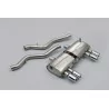 Milltek SSXBM931 cat-back exhaust for BMW 3 Series, polished tips - detail