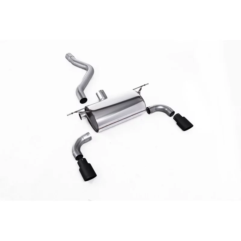 Silenciador trasero Milltek SSXBM958 para BMW 1 Series M135i 3 & 5 Door, colas GT-90 negras Silenciador trasero Milltek SSXBM958 para BMW 1 Series M135i 3 & 5 Door, colas GT-90 negras