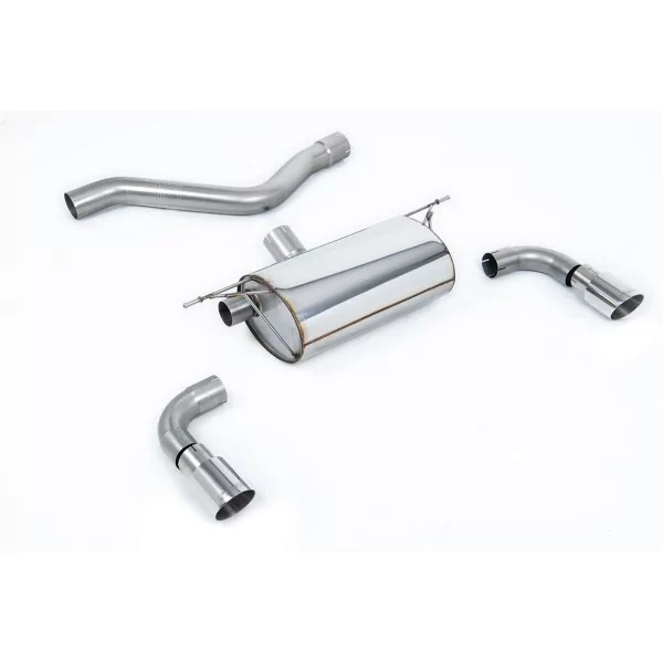Silenciador trasero Milltek SSXBM959 para BMW 1 Series M135i 3 & 5 Door, colas GT-90 pulidas