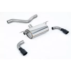 Silenziatore posteriore Milltek SSXBM960 per BMW 1 Series M135i 3 & 5 Door, terminali GT-90 neri