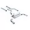 Escape cat-back Milltek SSXBM967 para BMW 1 Series M135i 3 & 5 Door, colas GT-90 pulidas
