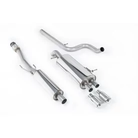 Milltek SSXCN101 cat-back exhaust for Citroen DS3 1.6 THP 16V DSport, polished GT-80 tips