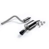 Scarico cat-back Milltek SSXFD053 per Ford Fiesta Mk6 ST 150, terminali neri - dettaglio
