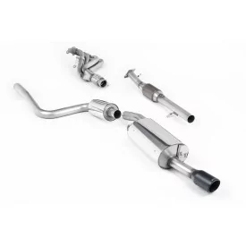 Ligne d'échappement complète Milltek SSXFD055 pour Ford Fiesta Mk6 ST 150, embouts noirs