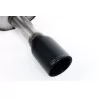 Ligne d'échappement complète Milltek SSXFD055 pour Ford Fiesta Mk6 ST 150, embouts noirs - détail