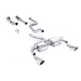 Milltek SSXFD069 turbo-back exhaust for Ford Focus MK2 RS 2.5T 305PS