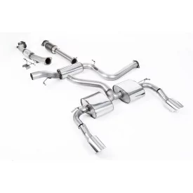 Milltek SSXFD071 turbo-back exhaust for Ford Focus MK2 RS 2.5T 305PS