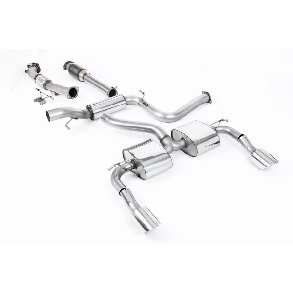 Escape turbo-back Milltek SSXFD071 para Ford Focus MK2 RS 2.5T 305PS