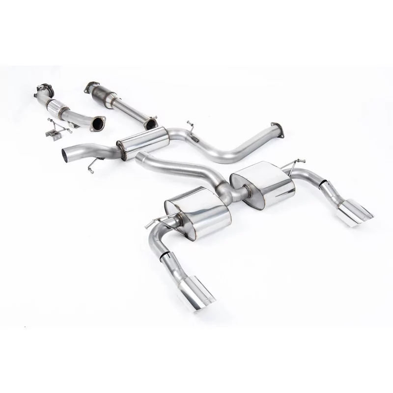 Escape turbo-back Milltek SSXFD071 para Ford Focus MK2 RS 2.5T 305PS Escape turbo-back Milltek SSXFD071 para Ford Focus MK2 RS 2.5T 305PS