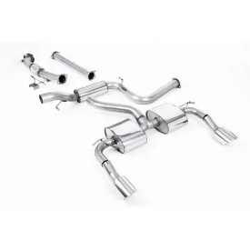 Échappement turbo-back Milltek SSXFD088 pour Ford Focus MK2 RS 2.5T 305PS