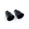 Milltek SSXFD153 cat-back exhaust for Ford Mustang 5.0 V8 GT, black GT-100 tips - detail