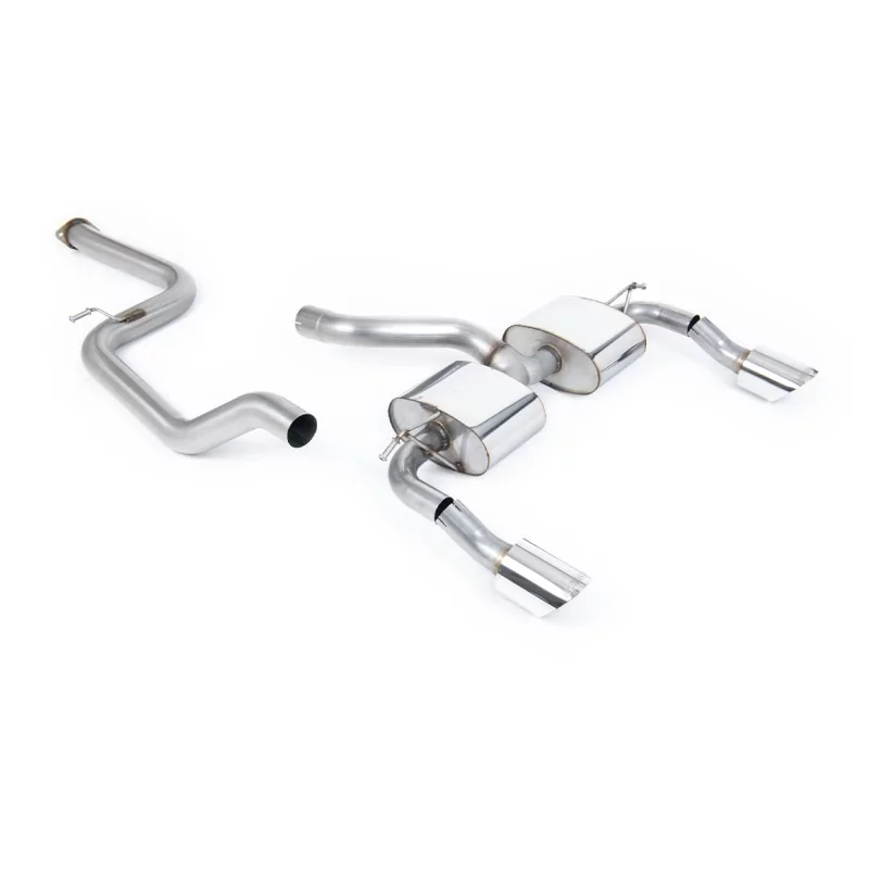 Milltek SSXFD191 cat-back exhaust for Ford Focus MK2 RS 2.5T 305PS, polished tips Milltek SSXFD191 cat-back exhaust for Ford Focus MK2 RS 2.5T 305PS, polished tips
