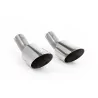 Milltek SSXFD191 cat-back exhaust for Ford Focus MK2 RS 2.5T 305PS, polished tips - detail