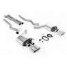 Échappement cat-back Milltek SSXFD227 pour Ford Mustang 5.0 V8 GT, embouts GT-90 polis