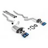 Milltek SSXFD229 cat-back exhaust for Ford Mustang 5.0 V8 GT, burnt titanium GT-90 tips