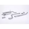Échappement cat-back Milltek SSXFD244 pour Ford Fiesta Mk8 1.0T EcoBoost ST-Line 3 & 5 Door, embouts GT-90 polis - détail