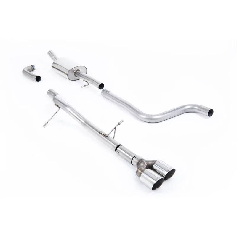 Milltek SSXFD278 cat-back exhaust for Ford Fiesta Mk8 1.0T EcoBoost ST-Line 3 & 5 Door, polished GT-90 tips Milltek SSXFD278 cat-back exhaust for Ford Fiesta Mk8 1.0T EcoBoost ST-Line 3 & 5 Door, polished GT-90 tips