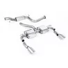 Milltek SSXFD342 Cat-Back-Abgasanlage für Ford Focus MK2 RS 2.5T 305PS, Endrohre GT-115 Titan