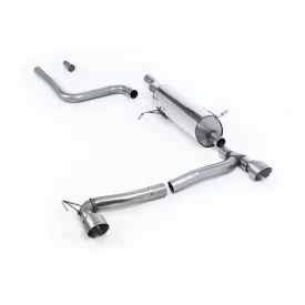 Milltek SSXFD389 particulate filter-back exhaust for Ford Fiesta Mk8 1.0T EcoBoost ST-Line 3 & 5 Door