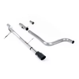 Échappement après filtre à particules Milltek SSXFD392 pour Ford Fiesta, embouts GT-90 noirs