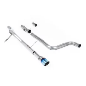 Échappement après filtre à particules Milltek SSXFD394 pour Ford Fiesta, embouts GT-90 titane
