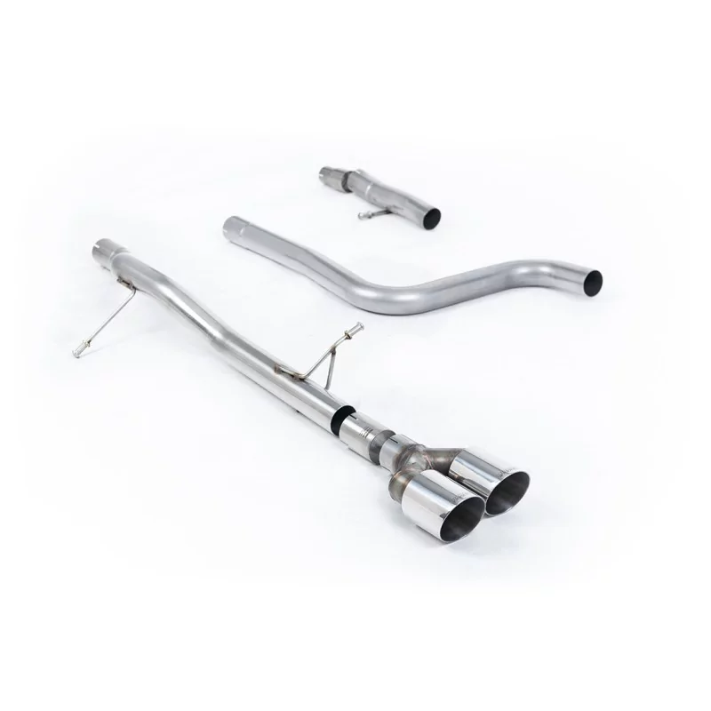 Échappement après filtre à particules Milltek SSXFD401 pour Ford Fiesta, embouts GT-90 polis Échappement après filtre à particules Milltek SSXFD401 pour Ford Fiesta, embouts GT-90 polis