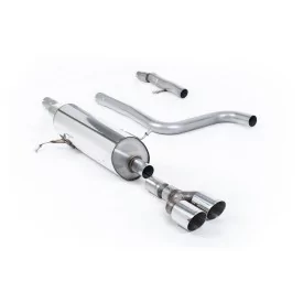 Échappement après filtre à particules Milltek SSXFD403 pour Ford Fiesta, embouts GT-90 polis