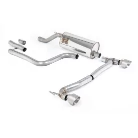 Échappement après filtre à particules Milltek SSXFD410 pour Ford Fiesta Mk8 1.0T EcoBoost ST-Line 3 & 5 Door