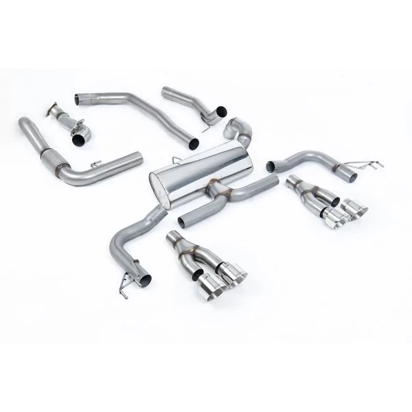 Escape cat-back Milltek SSXHO225 para Honda / Acura Civic Type R FK2 Turbocharged 2.0 litre i-VTEC - detalle