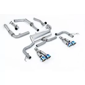 Milltek SSXHO235 cat-back exhaust for Honda / Acura Civic Type R FK2 Turbocharged 2.0 litre i-VTEC