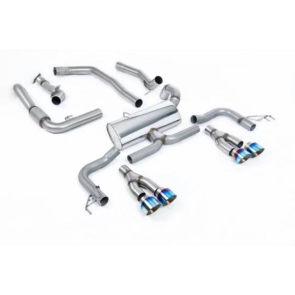 Milltek SSXHO236 cat-back exhaust for Honda / Acura Civic Type R FK2 Turbocharged 2.0 litre i-VTEC