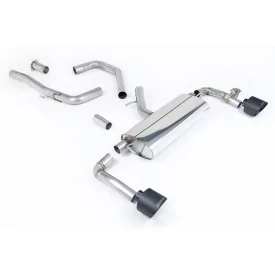 Milltek SSXHY167 cat-back exhaust for Hyundai / Kia i30 N Performance 2.0 T-GDi, black GT-139 tips