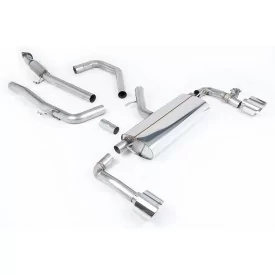 Échappement cat-back Milltek SSXHY168 pour Hyundai / Kia i30 N Performance 2.0 T-GDi, embouts GT-139 polis