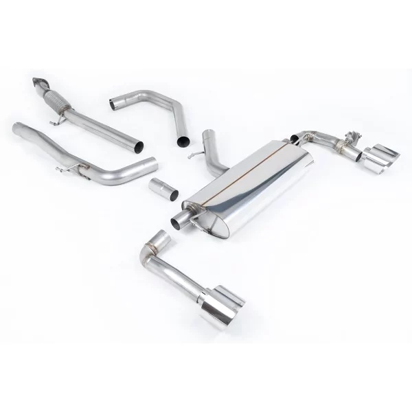 Milltek SSXHY168 Cat-Back-Abgasanlage für Hyundai / Kia i30 N Performance 2.0 T-GDi, Endrohre GT-139 poliert