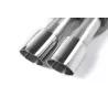 Milltek SSXM407 cat-back exhaust for New Mini Mk3 Mini Cooper S 2.0 Turbo, polished GT-90 tips - detail