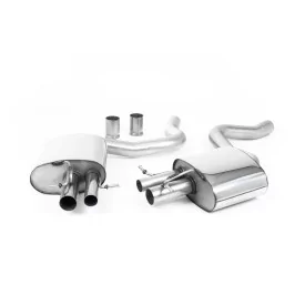 Silenciador trasero Milltek SSXMZ123 para Mercedes C-Class C63 & C63 S Saloon 4.0 Bi-Turbo V8