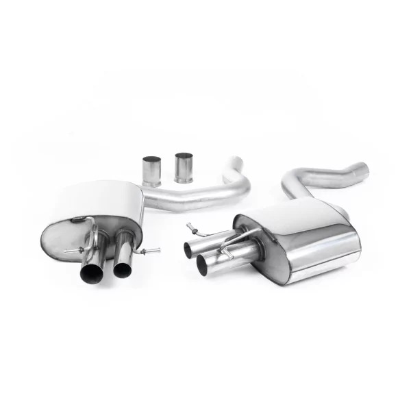 Silenciador trasero Milltek SSXMZ123 para Mercedes C-Class C63 & C63 S Saloon 4.0 Bi-Turbo V8